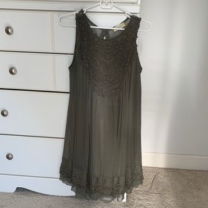 Altar’d State green lace dress